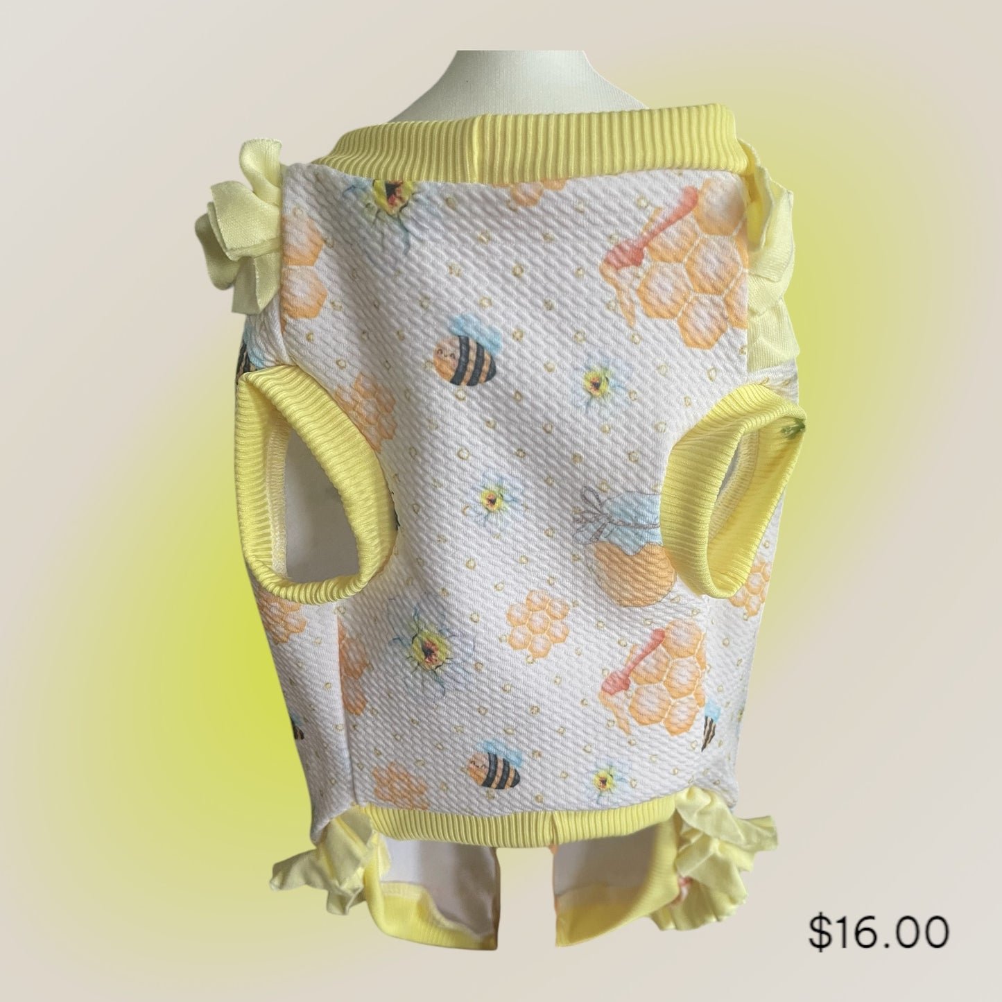 Bee Hive rocking light onesie