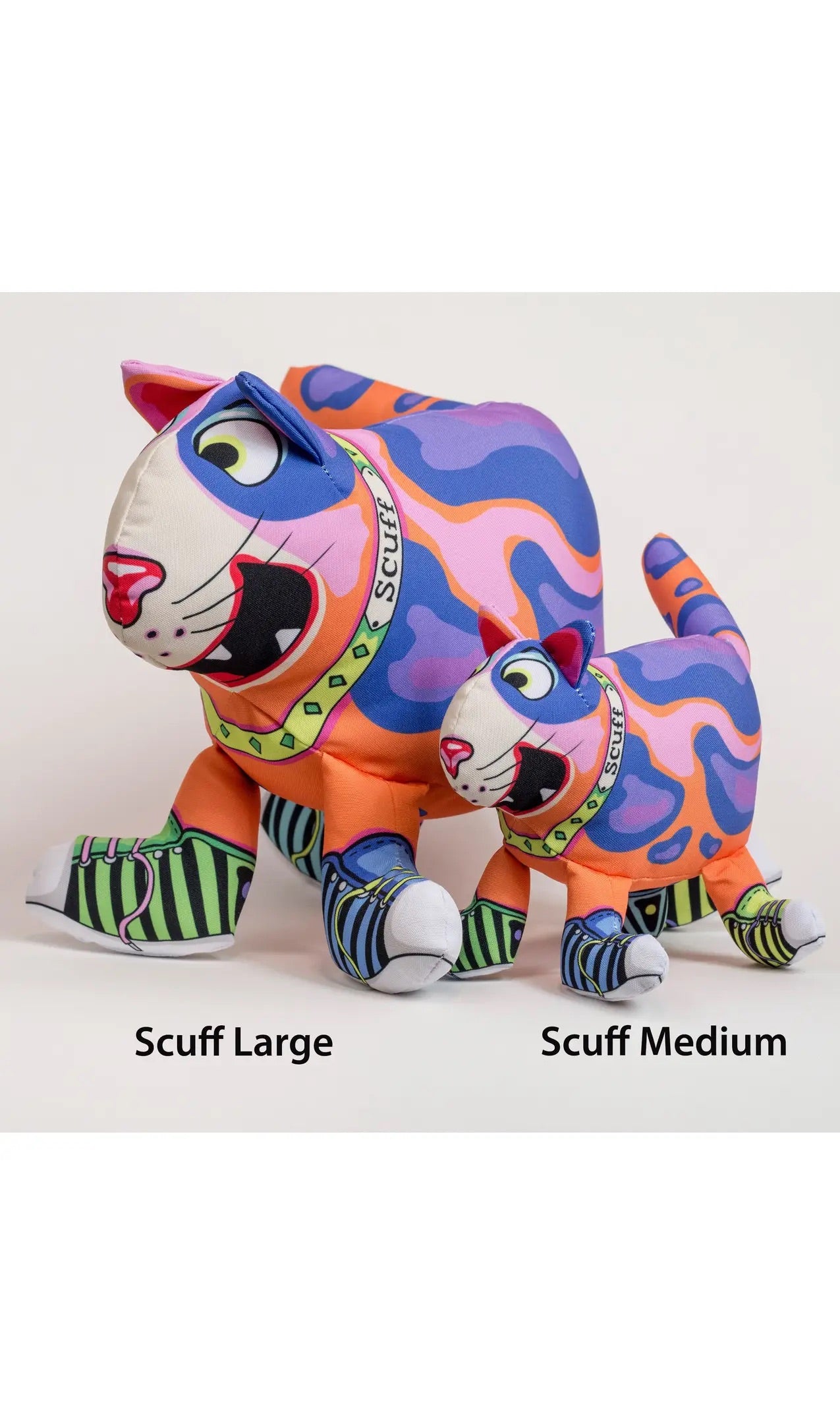 Scuff the Sneaky Cat Dog Toy -Medium