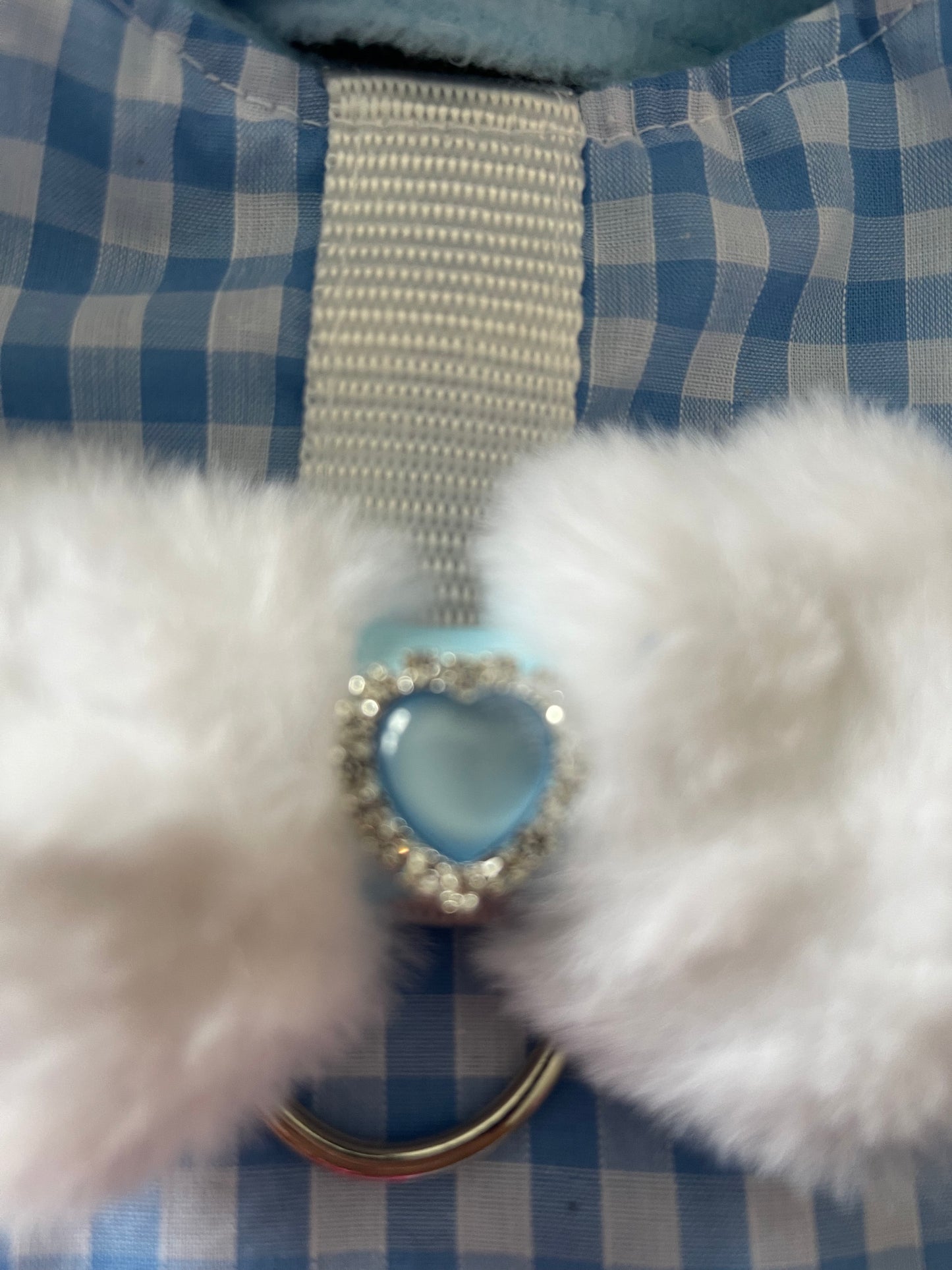 Boys Blue Gingham Check Vest