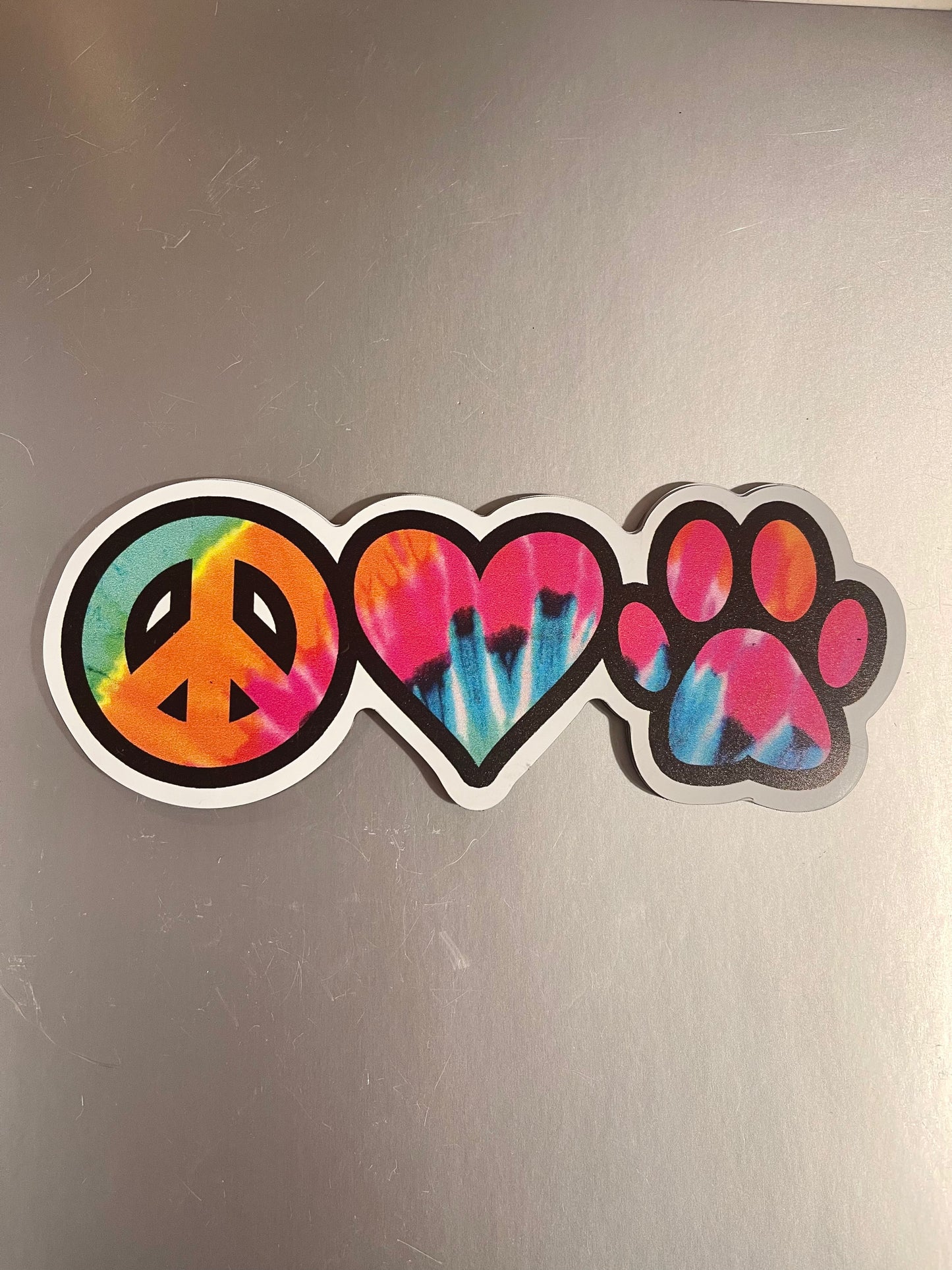 Peace Love Magnet, Love Dogs