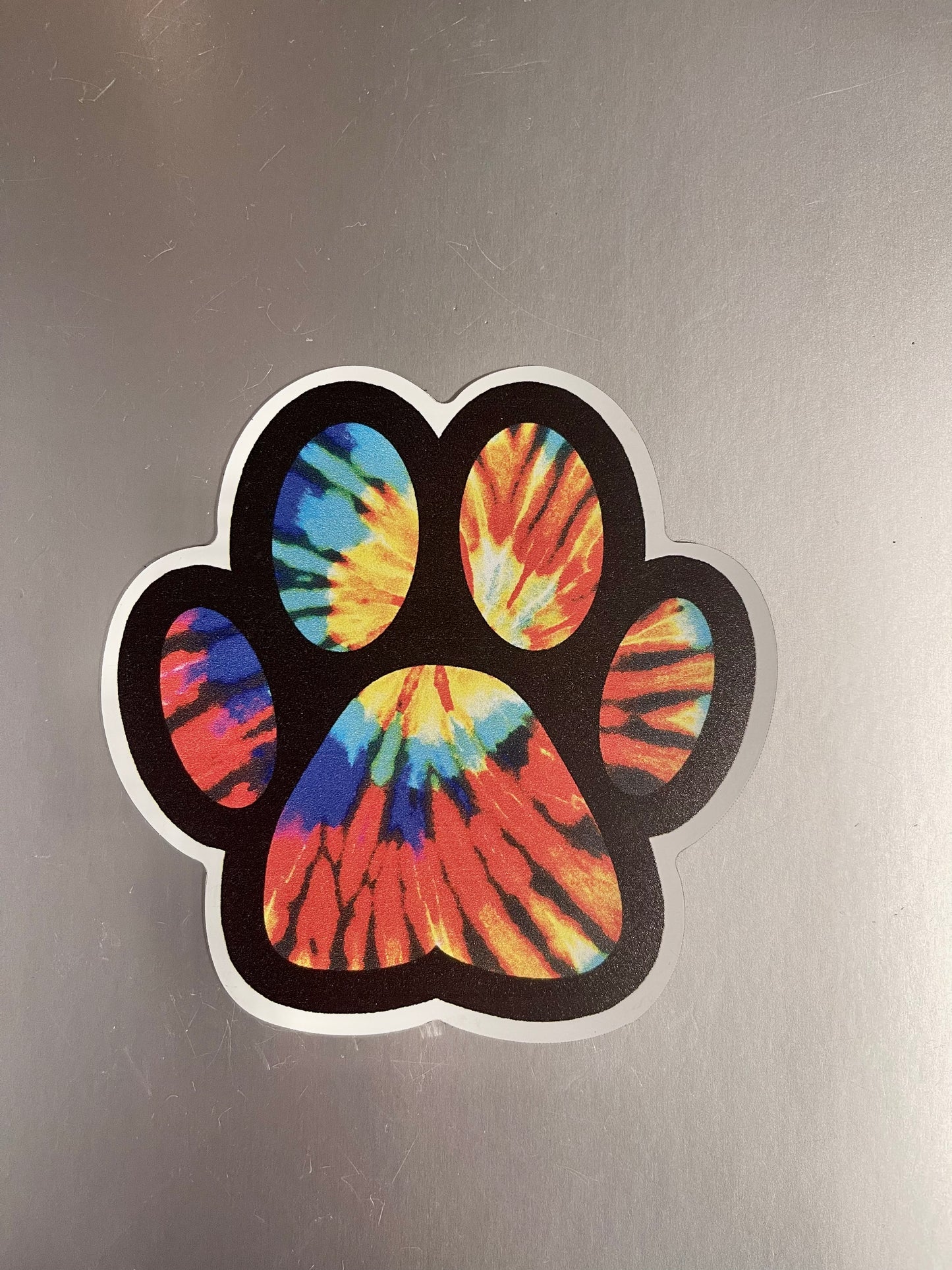 Dog Paw Magnet Paw Print 4"