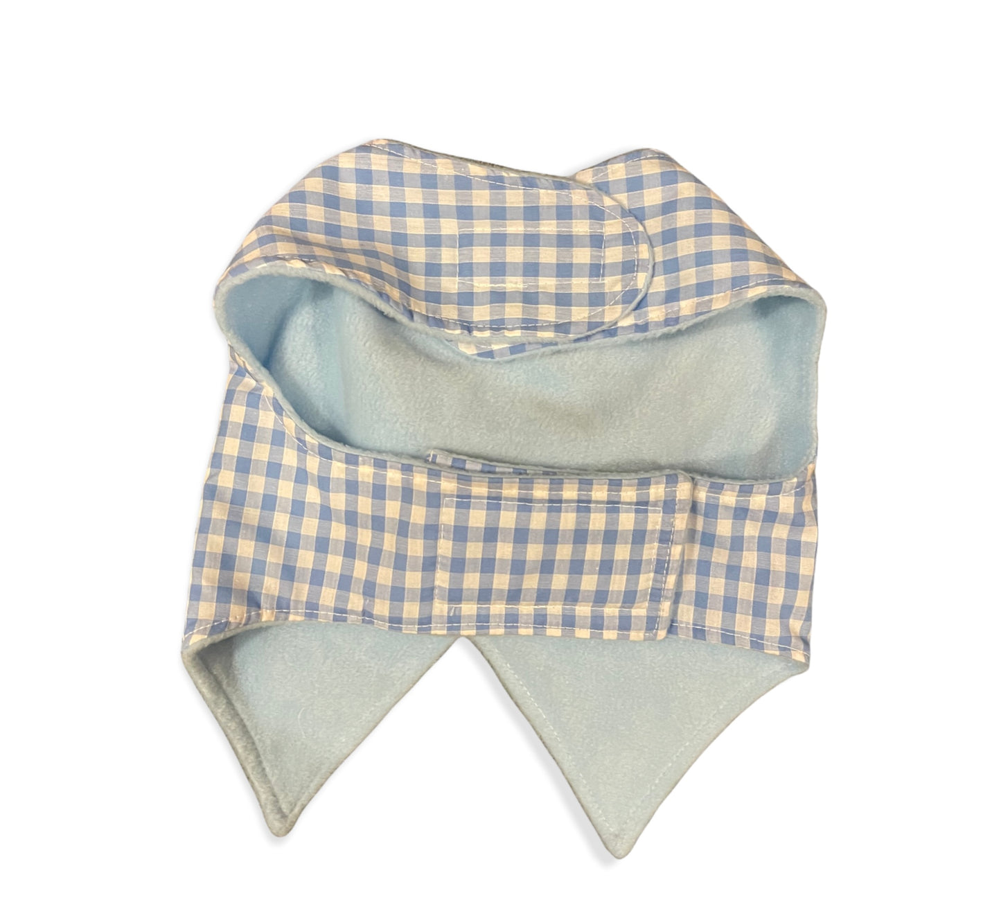 Boys Blue Gingham Check Vest